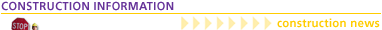 CONSTRUCTION INFORMATION - construction news