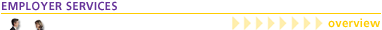 EMPLOYER SERVICES - overview